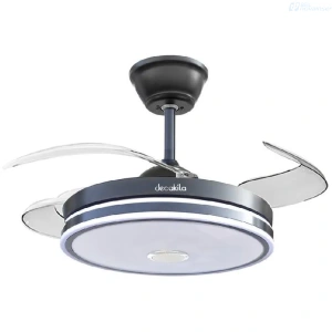 VENTILADOR LAMPARA PARLANTE DECAKILA KUFC049B DE TECHO LED 42 PLGDA 32W 3 ASPA 110V 240V 5060HZ