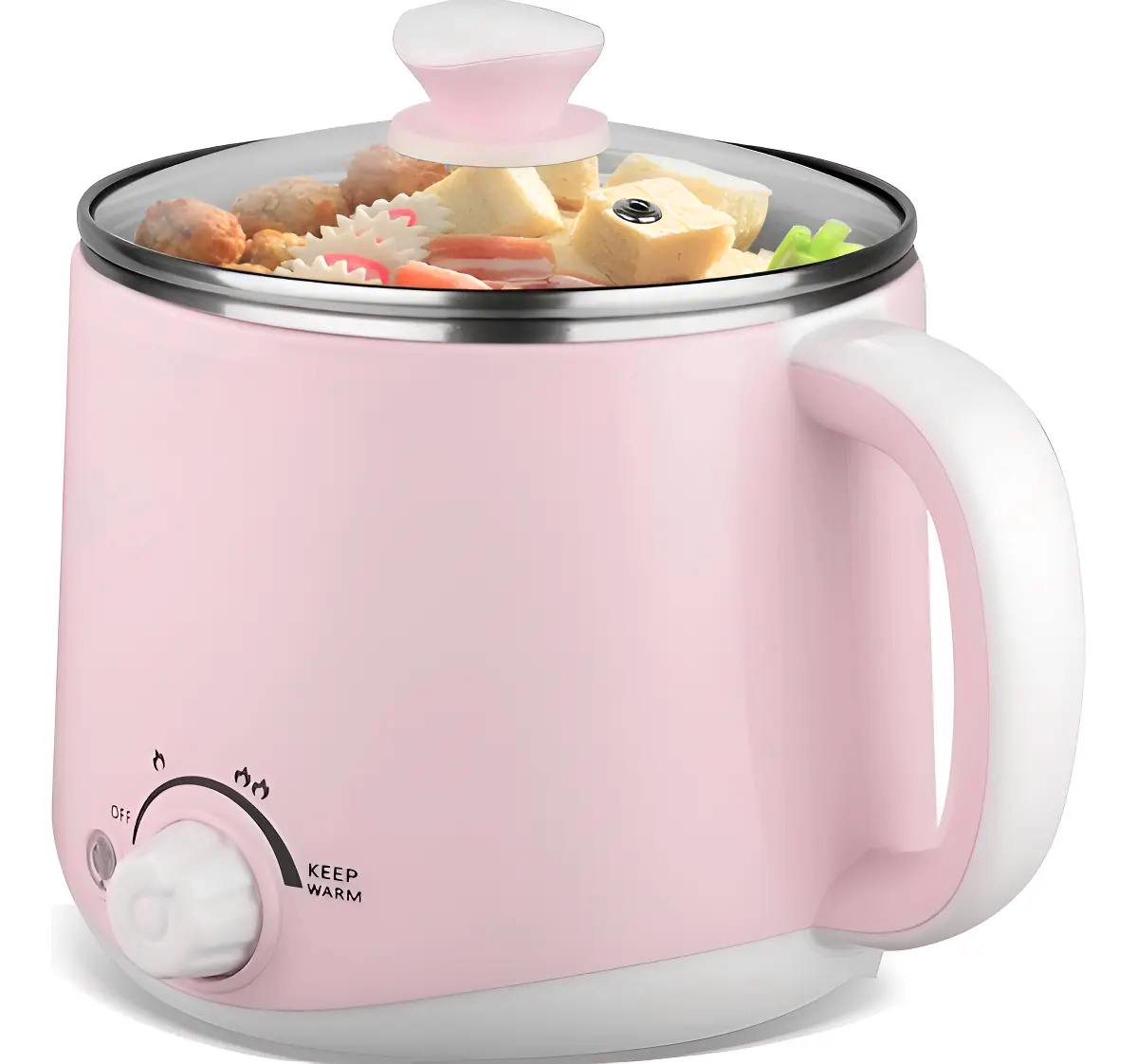 OLLA HERVIDOR ELECTRICO FOREVER HD02WP 1.6 LITROS 600W POTENCIA PINK