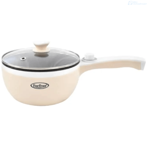 OLLA FREIDORA FOREVER HD08WB BEIGE ANTIHADERENTE MINI ELECTRICA 1.5 L 110V 650W