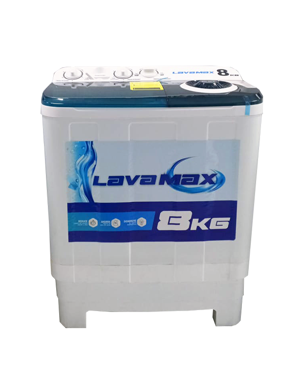 LAVADORA LAVAMAX LM-8WM 17 LIBRAS/8 KG BLANCA DOBLE TANQUE lavadora BellNovainser